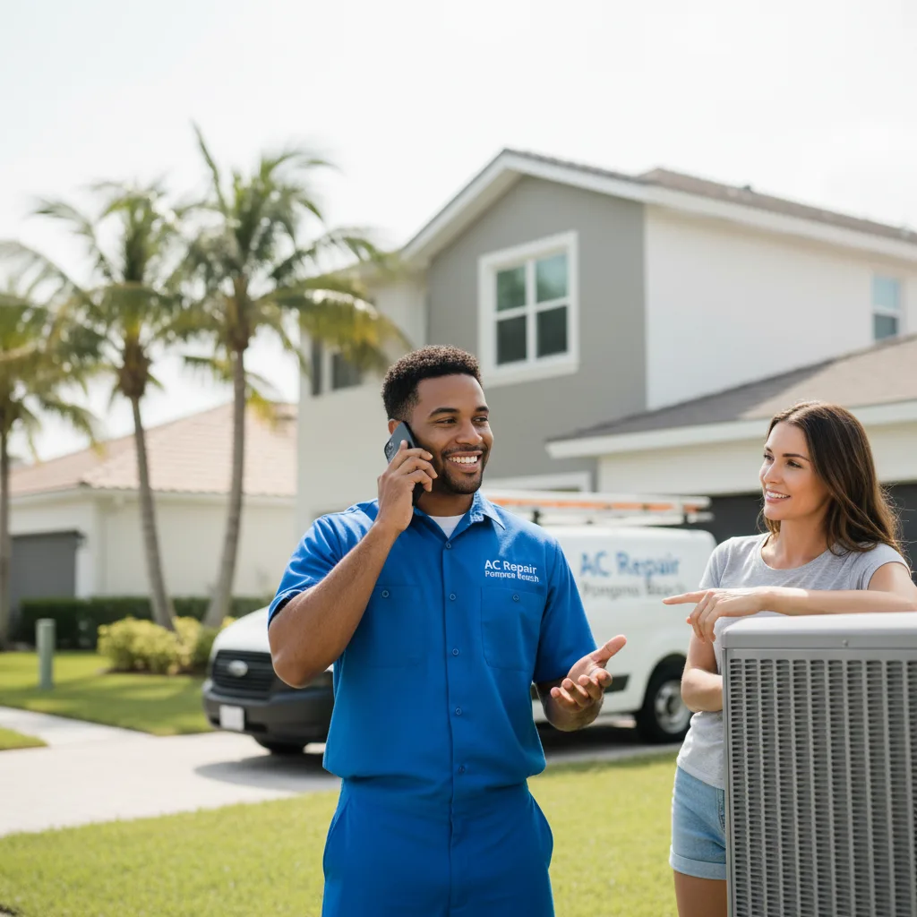 AC Repair Pompano Beach customer support in New Salisbury